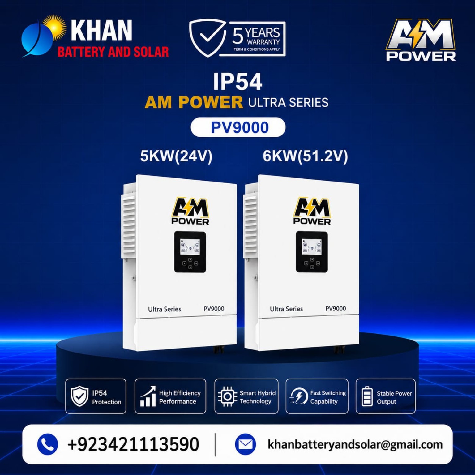 AM Power hybrid inverter